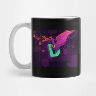 D for Dragon Mug